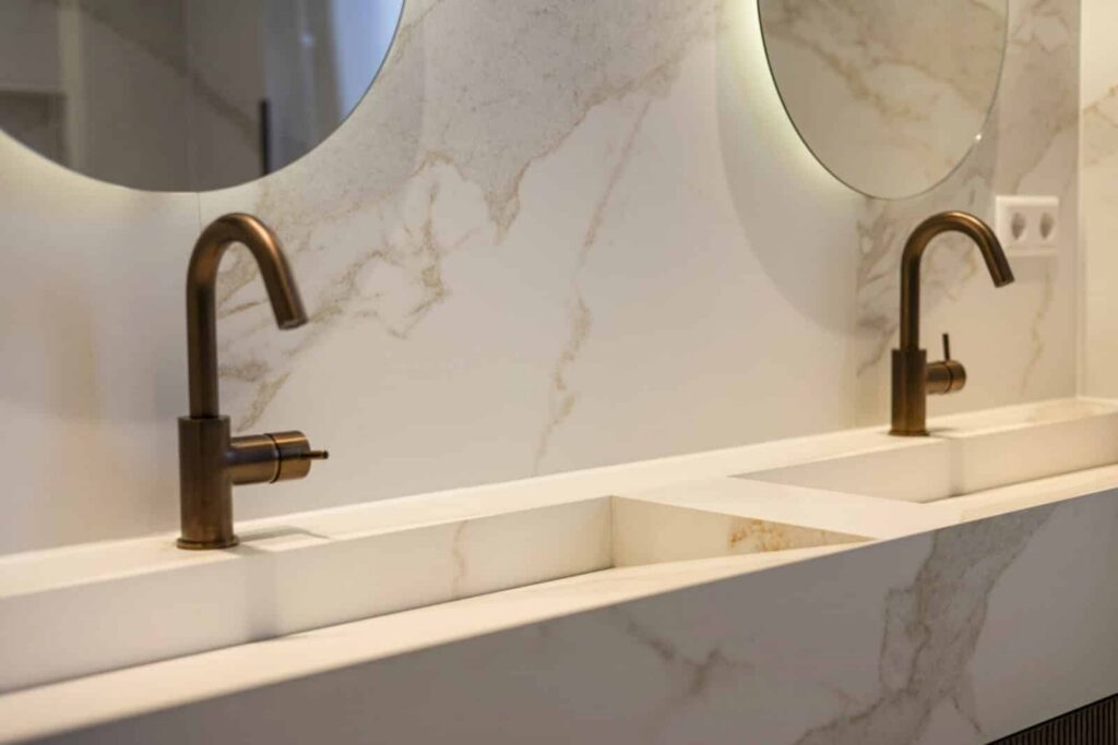 Moderne badkamers
